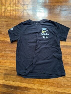 Nike Black Short-Sleeve Tee with Small Graphic '72